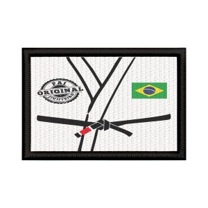 Patch Sublimado Pai Lutador Jiu Jitsu Presente Dia Dos Pais