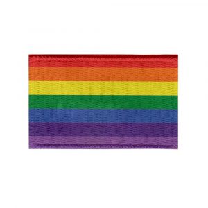 Patch Sublimado Bandeira do Orgulho Gay 1978-1999 5,5 x 3,5