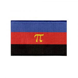 Patch Sublimado Bandeira do Orgulho Poliamoroso 5,5 x 3,5