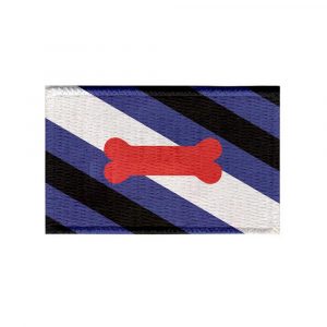 Patch Sublimado Bandeira do Orgulho Puppy Play 5,5 x 3,5