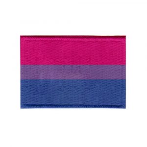 Patch Sublimado Bandeira do Orgulho Bissexual 8x5,5