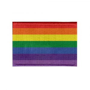 Patch Sublimado Bandeira do Orgulho Gay 1978-1999 8x5,5