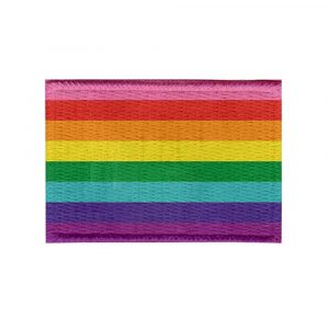 Patch Sublimado Bandeira do Orgulho Gay de Baker 8x5,5