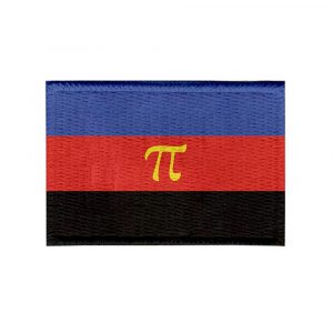 Patch Sublimado Bandeira do Orgulho Poliamoroso 8x5,5