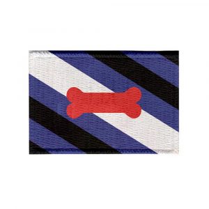 Patch Sublimado Bandeira do Orgulho Puppy Play 8x5,5