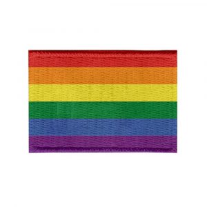 Patch Bordado Sublimado Tradicional Orgulho LGBTQIA+8x5,5