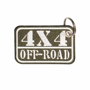 Patch Bordado - 4x4 Off Road Verde AD30010-1 - Chaveiro