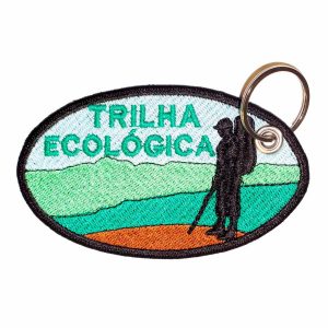 Patch Bordado - Ecotrilha e Trilha Ecologica AD30063-323 - Chaveiro