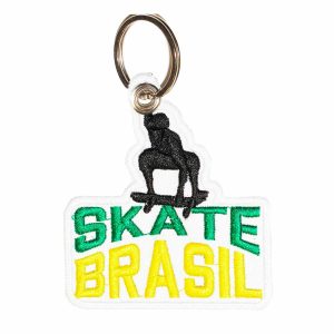 Patch Bordado - Manobra Skate - Skateboard Brasil AD30091-130 - Chaveiro