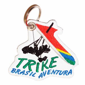 Patch Bordado - Motor Trike Ultraleve Brasil AD30112-349 - Chaveiro