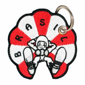 Patch Bordado - Salto Livre De Paraquedas Brasil AD30138-394 - Chaveiro