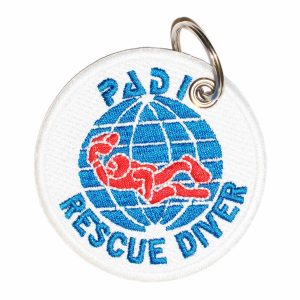 Patch Bordado -Mergulhador Profissional Resgate Padi AD30167-429 - Chaveiro