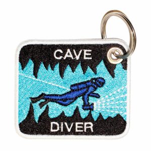 Patch Bordado - Mergulho Caverna corais AD30169-203 - Chaveiro