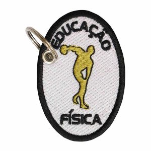 Patch Bordado - Simbolo Educação Física AP00020-463 - Chaveiro