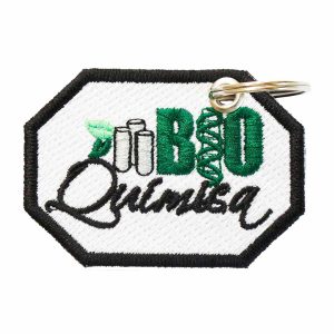 Patch Bordado - Simbolo Bioquimica AP00030-446 - Chaveiro