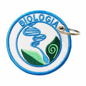 Patch Bordado - Simbolo Curso Biologia AP00031-459 - Chaveiro