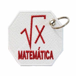 Patch Bordado - Simbolo Professor Matematica AP00044-156 - Chaveiro