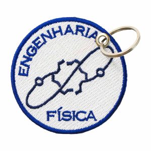 Patch Bordado - Simbolo Engenharia Física AP00047-135 - Chaveiro