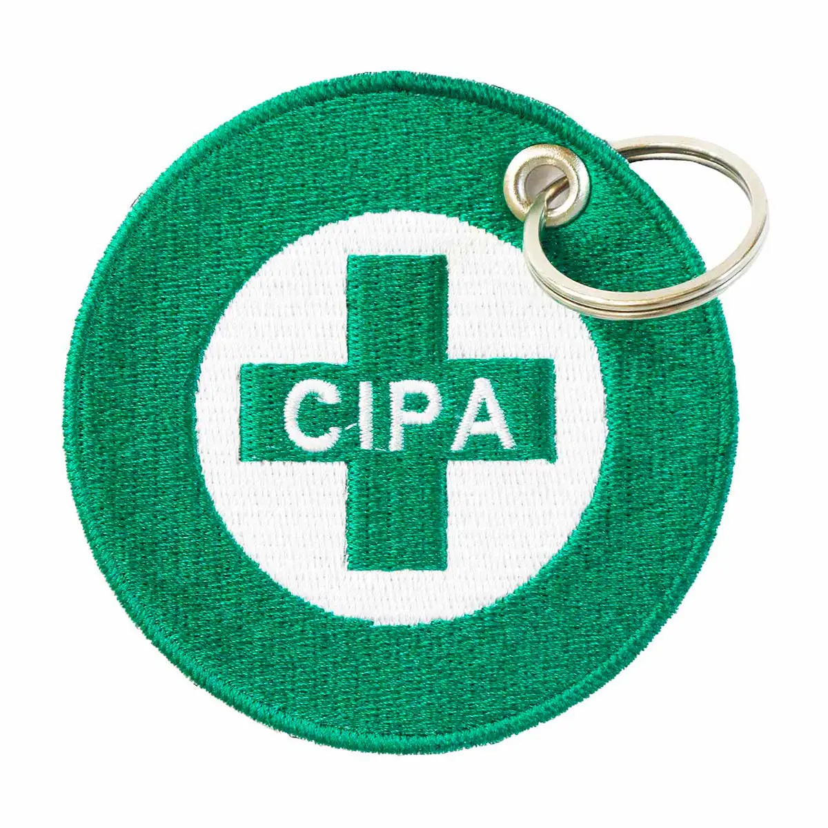 Patch Bordado - Simbolo Cipa - Prevenção Acidentes AP00069-23 - Chaveiro