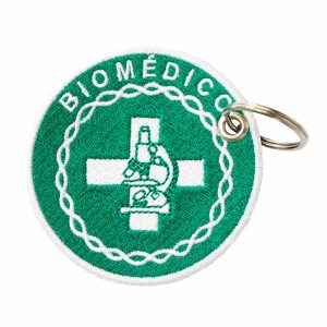 Patch Bordado - Simbolo Biomedico AP00082-387 - Chaveiro