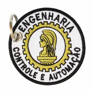 Patch Bordado - Engenharia Controle E Automação AP00083-80 - Chaveiro