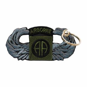 Patch Bordado Força Aerea Eua Paraquedas Airborne Aa AV20027-307 - Chaveiro