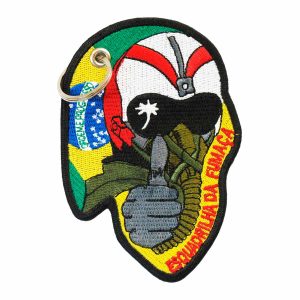 Patch Bordado - Piloto Força Aerea Brasileira Fab AV20050-214 - Chaveiro