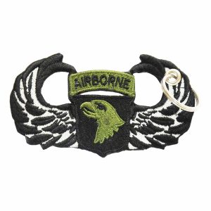 Patch Bordado - Aviador Aguia Airborne Eua AV20112-82 - Chaveiro