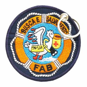 Patch Bordado - Busca Salvamento Força Aerea Brasil AV20128-448 - Chaveiro