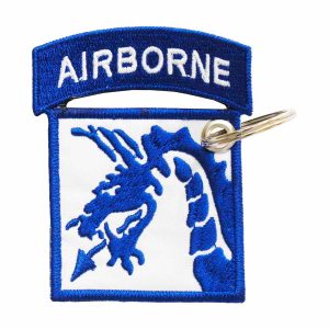 Patch Bordado - Historica Divisa Airborne 2 Guerra AV20211-16 - Chaveiro