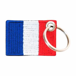 Patch Bordado - Bandeira França Pequena BD50021-455 - Chaveiro