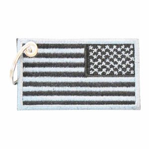 Patch Bordado - Bandeira Eua Guerra Invertida Ombro BD50053-255 - Chaveiro