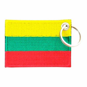 Patch Bordado - Bandeira Da Lituânia BD50109-210 - Chaveiro