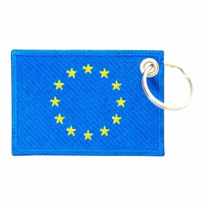 Patch Bordado - Bandeira União Européia BD50118-303 - Chaveiro