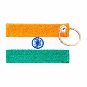 Patch Bordado - Bandeira Da Índia BD50234-447 - Chaveiro