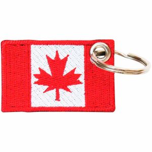 Patch Bordado - Bandeira Do Canadá Pequena BD50242-452 - Chaveiro