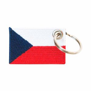 Patch Bordado - Bandeira República Checa Pequena BD50263-389 - Chaveiro