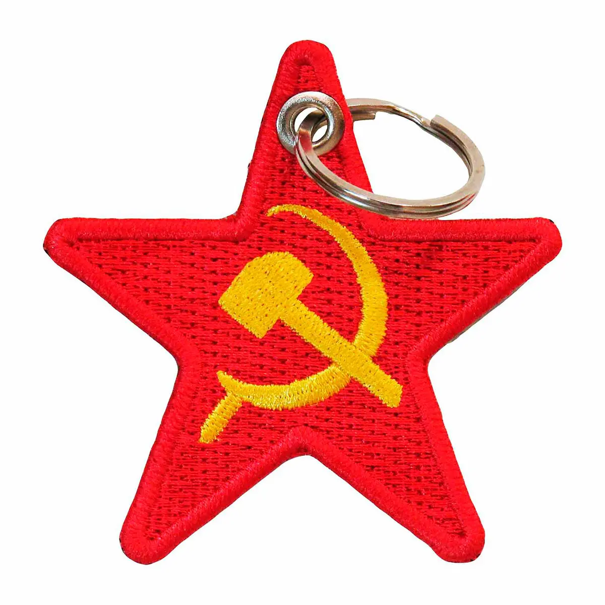 Patch Bordado União Sovietica Estrela Comunista Urss DV80031-250 - Chaveiro