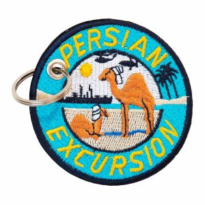 Patch Bordado - Excursão Persa Camelo Deserto Saara DV80041-70 - Chaveiro