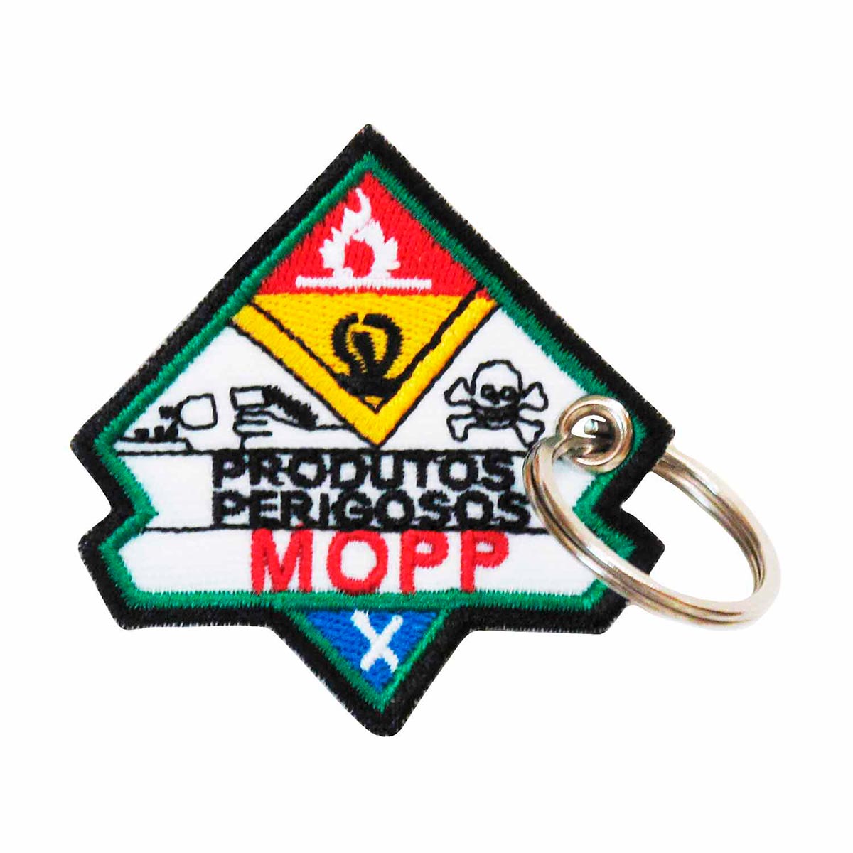 Patch Bordado - Movimentação Produtos Perigosos DV80043-20P - Chaveiro