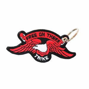 Patch Bordado - Livre Em 3 Rodas - Triciclo DV80090-45P - Chaveiro