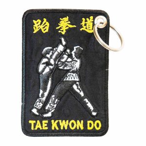 Patch Bordado - Kimono Artes Marciais Taekwondo DV80097-417 - Chaveiro