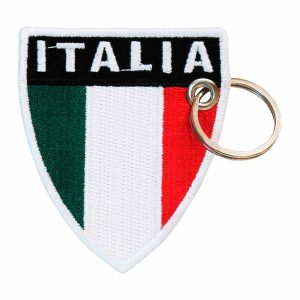 Patch Bordado - Bandeira Italia Brasão DV80101-101 - Chaveiro