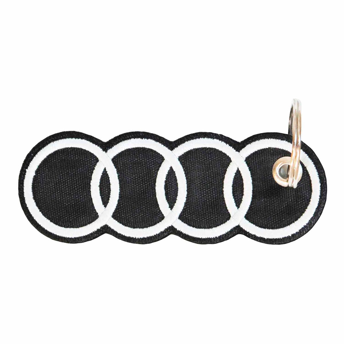 Patch Bordado - Marca Logo Audi DV80105-310 - Chaveiro