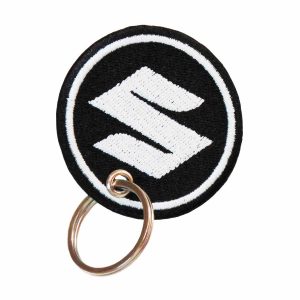 Patch Bordado - Logo Antigo Suzuki DV80244-244 - Chaveiro