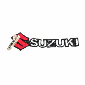 Patch Bordado - Logo Motos Marca Suzuki DV80257-33P - Chaveiro