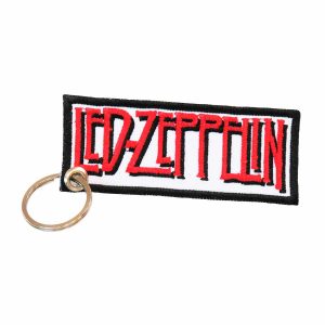 Patch Bordado - Banda Rock Logo Led Zeppelin DV80287-287 - Chaveiro
