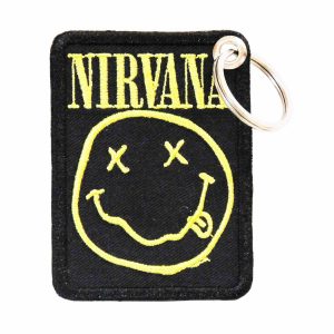 Patch Bordado - Banda Rock Nirvana Kurt Cobain DV80294-333 - Chaveiro