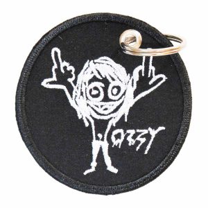 Patch Bordado - Ozzy Osbourne Banda Black Sabbath DV80303-343 - Chaveiro