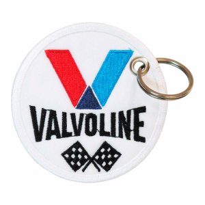 Patch Bordado - Logo Oleo Automotivo Valvoline DV80324-339 - Chaveiro